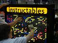 Instructables - Large scale reusable Lite-Brite